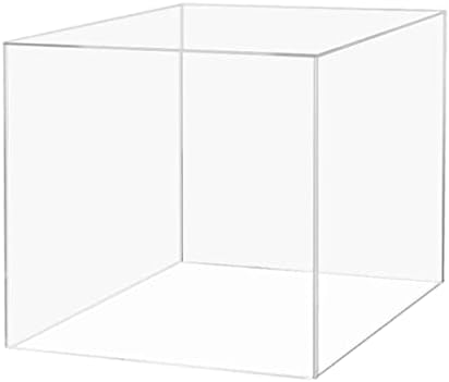 15 Inch Clear Acrylic Display Box with Open Side No Lid