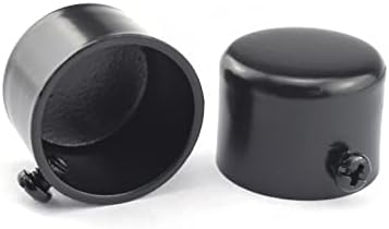 Aifeier ET Black Curtain Rod End Cap 2PCS