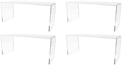 Marketing Holders Acrylic Riser Display Stand 4 Pack