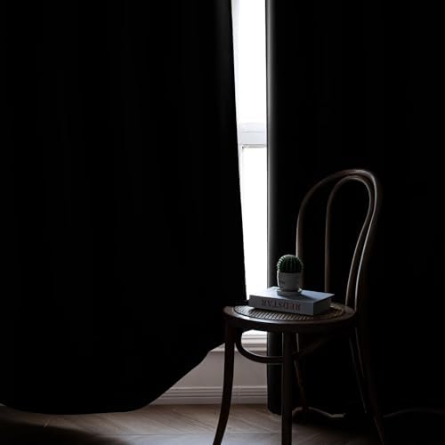 IGEMAEVE Blackout Curtains 96 Inch 2 Panels Set