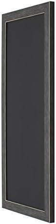 DesignOvation Wyeth Framed Chalkboard 13x26 Gray