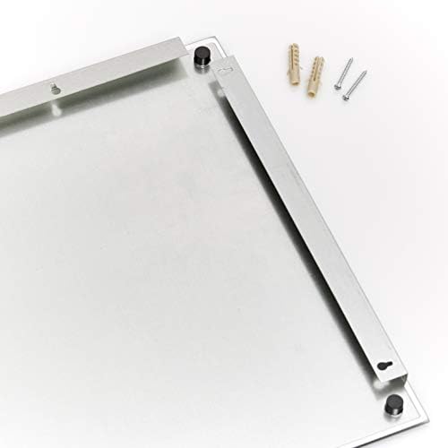 Marble Memo Board with Magnetic Eraser and Pen Holder