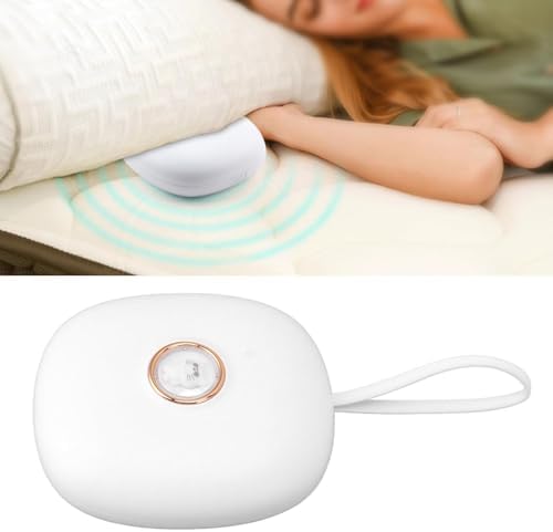 Battery Operated Vibrating Alarm Clock for Deep Sleepers and Deaf Users