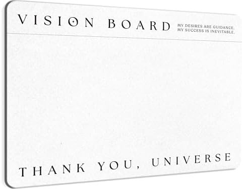 Premium Vision Board 17x23 Inches Minimalist