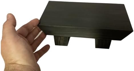 Black Display Stand Pedestal Riser 1