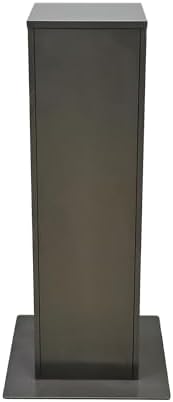 12 x 12 x 415 Brown Metal Cube Riser Stand