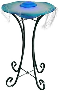 XBrand Canary Floor Mist Fountain with Blue Light