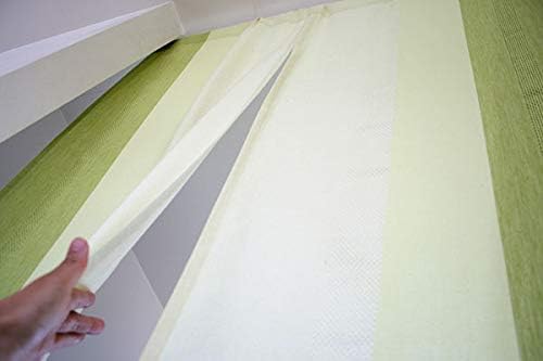 SunnyDayFabric Dooryway Curtain Green Tapestry Japanese Noren Matty Stripe