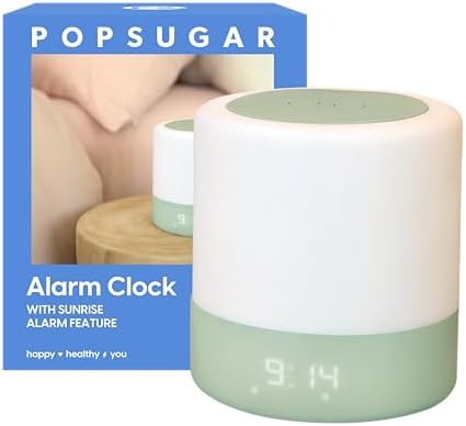POPSUGAR Sunrise Alarm Clock with Light and Sound