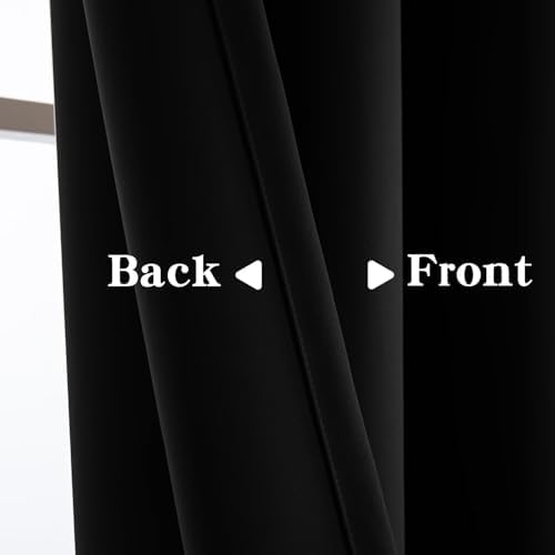IGEMAEVE Blackout Curtains 96 Inch 2 Panels Set