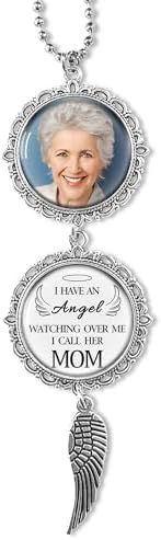Personalized Car Photo Ornament - I Have an Angel Watching Over Me