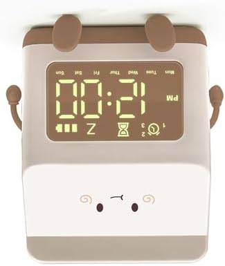 Fun Milk Box Alarm Clock for Kids and Students