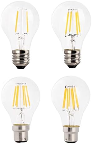 Dimmable Retro LED Filament Bulb A60 E27 Warm White Cold White