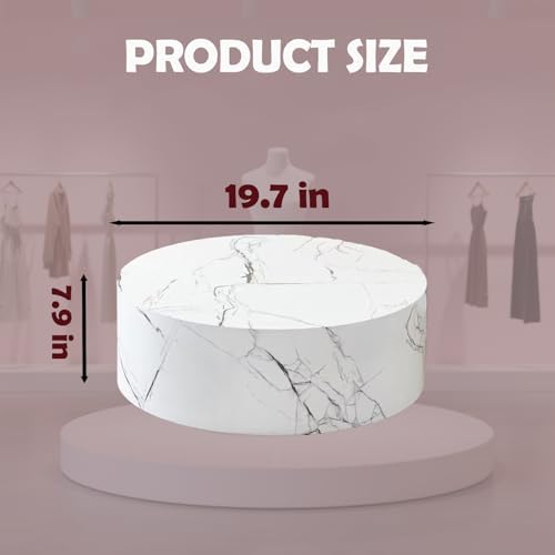 Elegant Cylinder Display Pedestal Stand for Parties