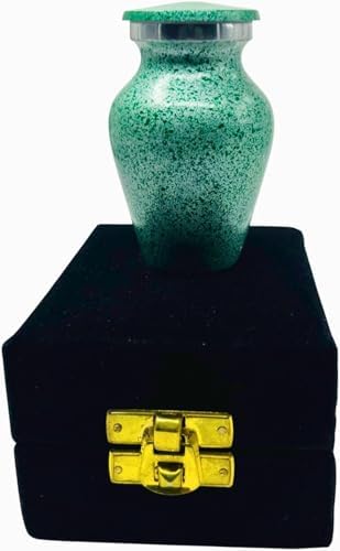 Keepsake Urn with Velvet Box and Mini Marble Finish