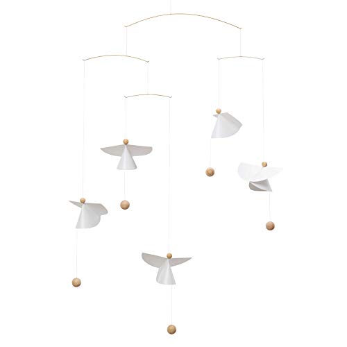 Guardian Angels Hanging Mobile - 26 Inches Handmade in Denmark