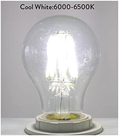 Dimmable Retro LED Filament Bulb A60 E27 Warm White Cold White