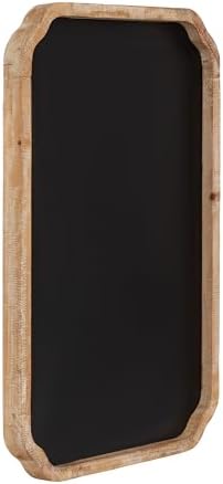 Kate and Laurel Marston Magnetic Chalkboard 20x30 Rustic Brown