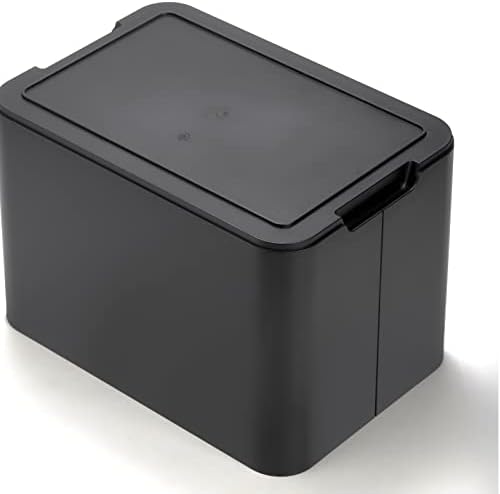 Elsjoy Black Umbrella Stand with Drip Tray