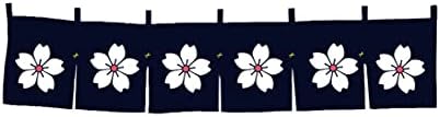Cherry Blossom Noren Doorway Panel Curtain 40x240cm