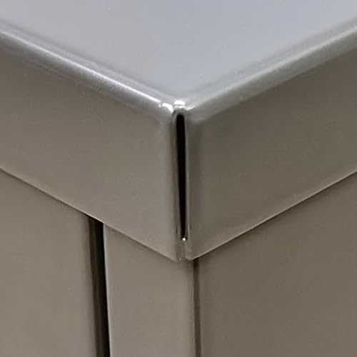 12 x 12 x 415 Brown Metal Cube Riser Stand