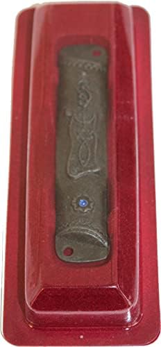 Holy Land Market WC Spiritual Messianic Seal Mezuzah Silver Plated