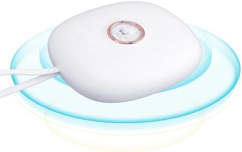 Battery Operated Vibrating Alarm Clock for Deep Sleepers and Deaf Users