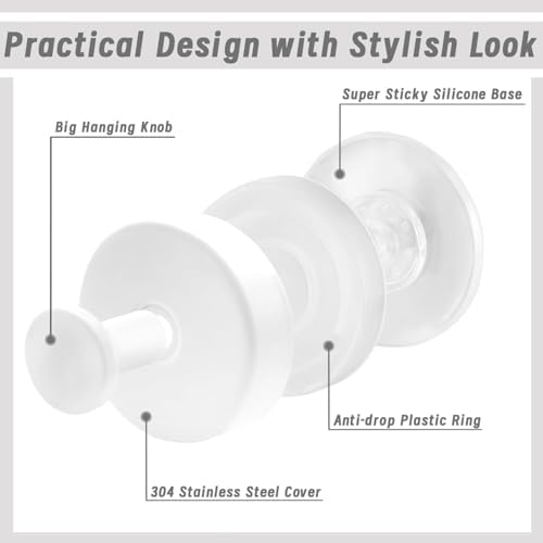 Stylish Suction Cup Hooks for Glass Windows