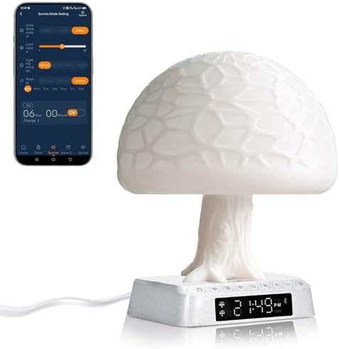 Sunrise Alarm Clock with APP Control and White Noise