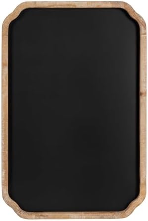 Kate and Laurel Marston Magnetic Chalkboard 20x30 Rustic Brown