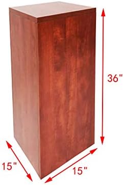 Returned Item Cube Pedestal Table Display Riser Stand