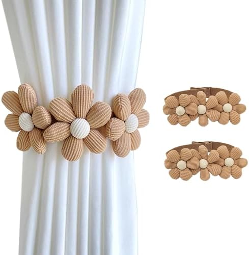 SRG Sunflower Curtain Tiebacks 2 Pack