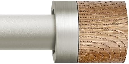 QITERI 1 Inch Heavy Duty Curtain Rods 48-84 Inches