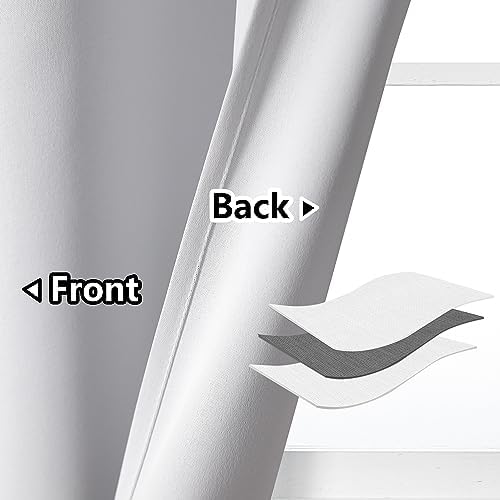 AOSKY Door Curtains for Privacy and Light Blocking