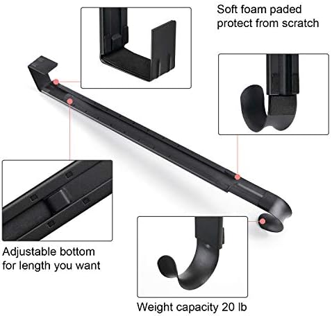 Myfolrena Adjustable Wreath Hanger for Front Door