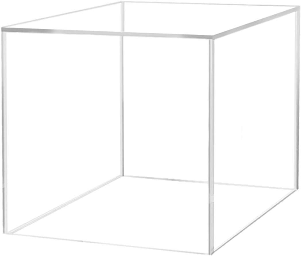 10 Inch Acrylic Display Riser Box with One Open Side