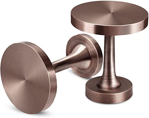 SEGNAYEN Copper Curtain Holdbacks 2 Pack Modern Wall Hooks
