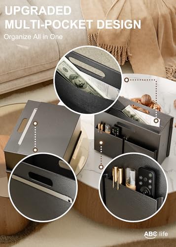 ABC Life Foldable Magazine Rack Black