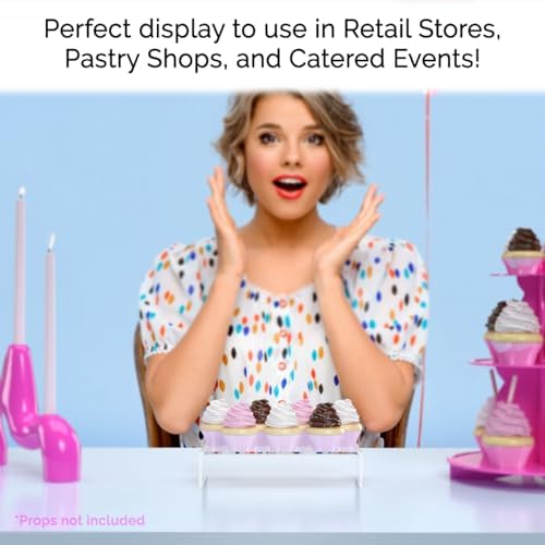 Clear Acrylic Riser Display Stand 9x45 Inch