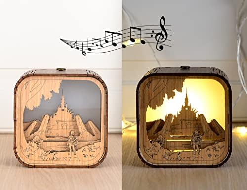 MISS LI GARDEN Music Box Zelda Song of Storms USB Charging
