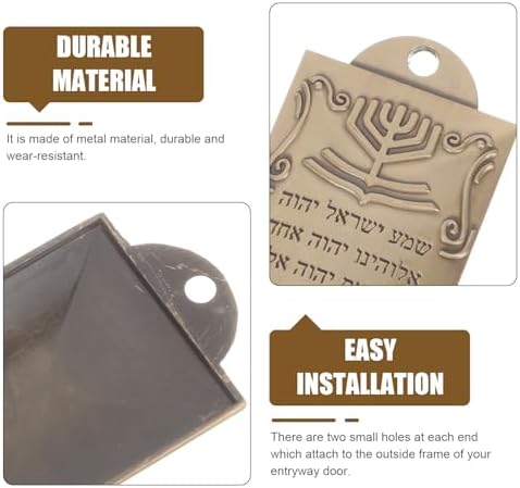 DECHOUS Jewish Door Mezuzah Wall Hanging
