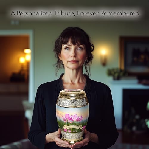 Lotus Tranquility Cremation Urn for Ashes