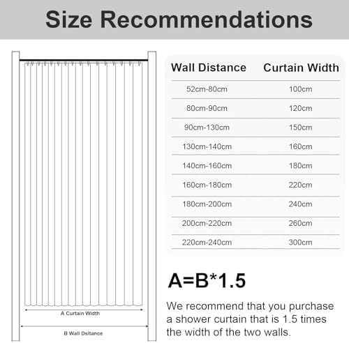 Magnetic Thermal Insulated Door Curtain Blue 118x87