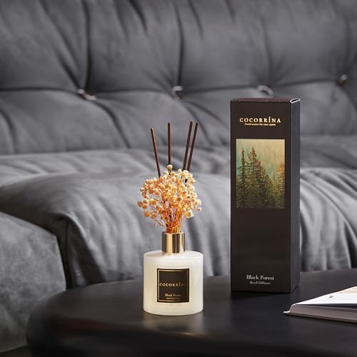 Cocorrina Reed Diffuser Set with Decorative Flowers