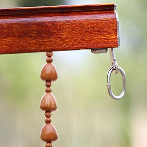 35 Strands Beaded Door Curtain with Aluminum Track