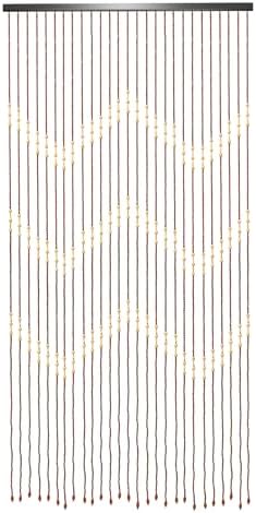 Bamboo Bead Curtain for Doorway Privacy Decor 354x689in