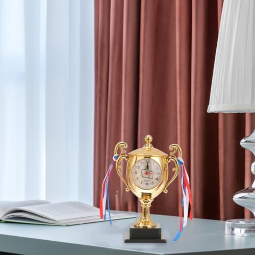 KESYOO Gold Trophy Alarm Clock for Kids and Adults