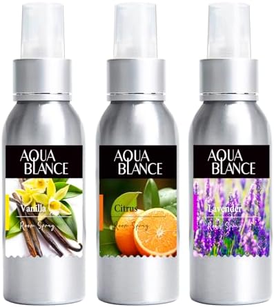 Fragrant Room Spray with Lavender Vanilla Citrus 3 Pack
