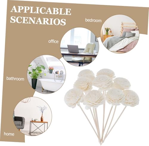 10pcs Aromatherapy Diffuser Rods for Home and Office