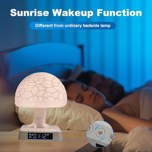 Sunrise Alarm Clock with APP Control and White Noise